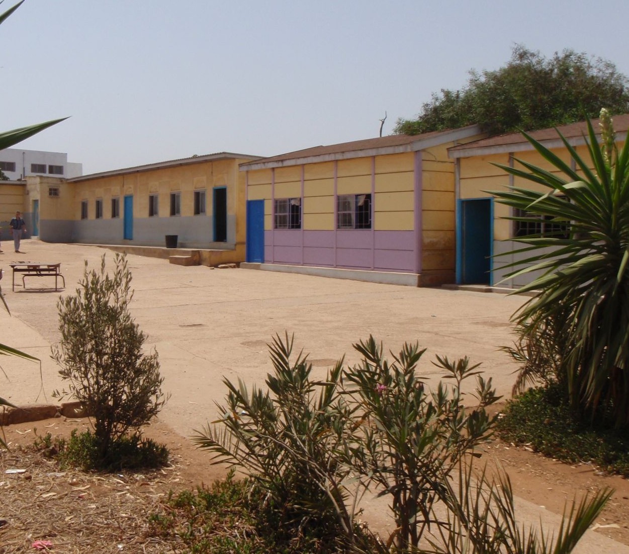 Former school buildings in Ouled Ahmed